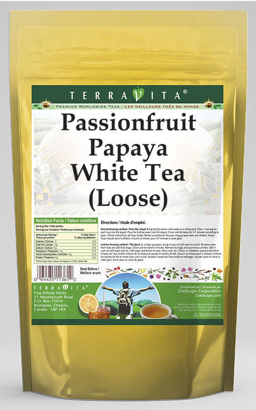 Passionfruit Papaya White Tea (Loose)