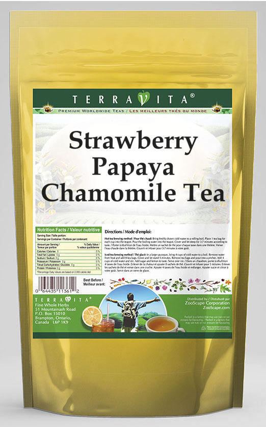 Strawberry Papaya Chamomile Tea