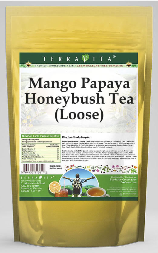 Mango Papaya Honeybush Tea (Loose)