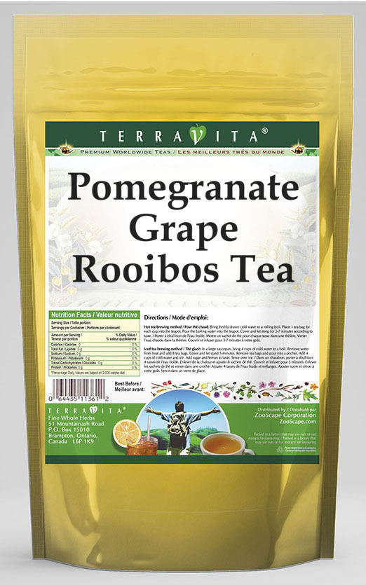 Pomegranate Grape Rooibos Tea
