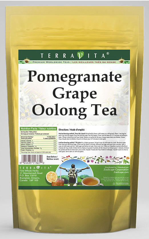 Pomegranate Grape Oolong Tea