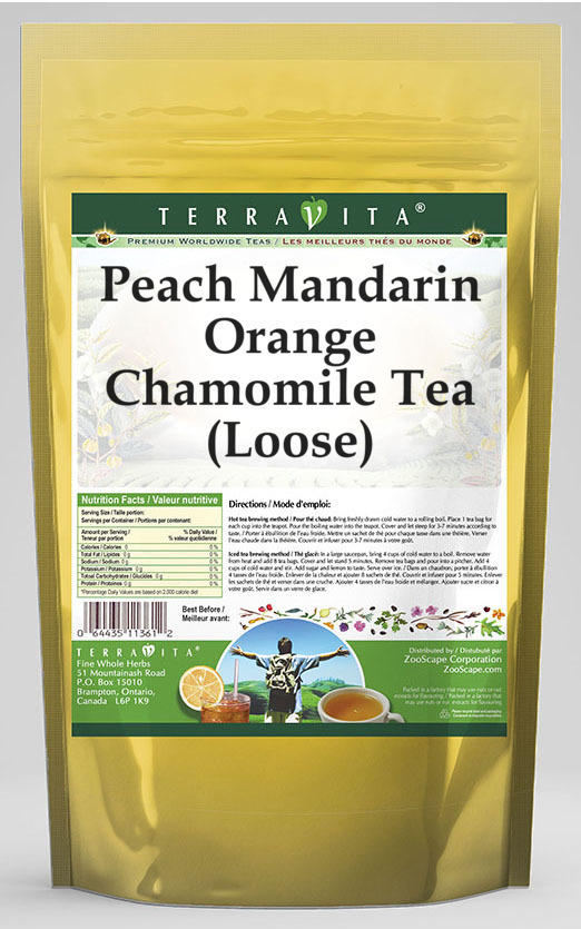 Peach Mandarin Orange Chamomile Tea (Loose)