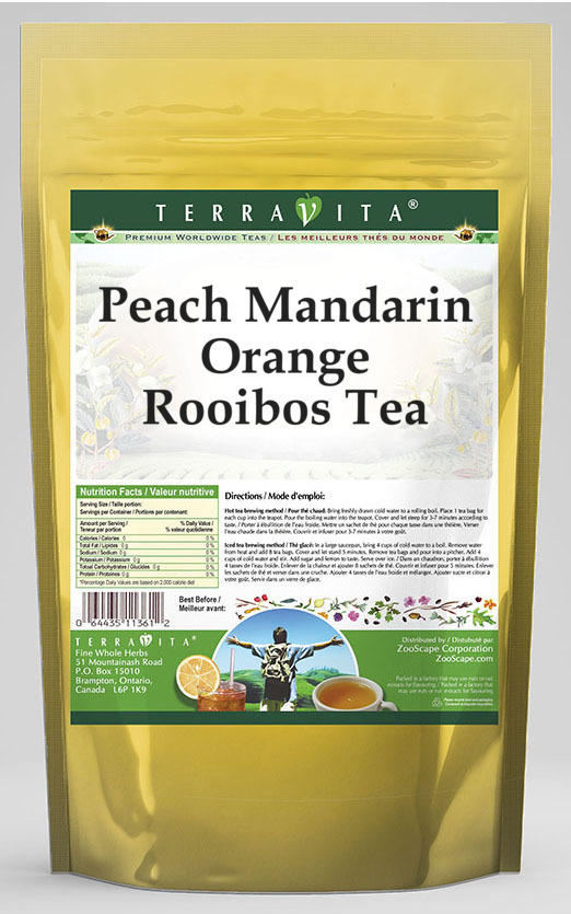 Peach Mandarin Orange Rooibos Tea