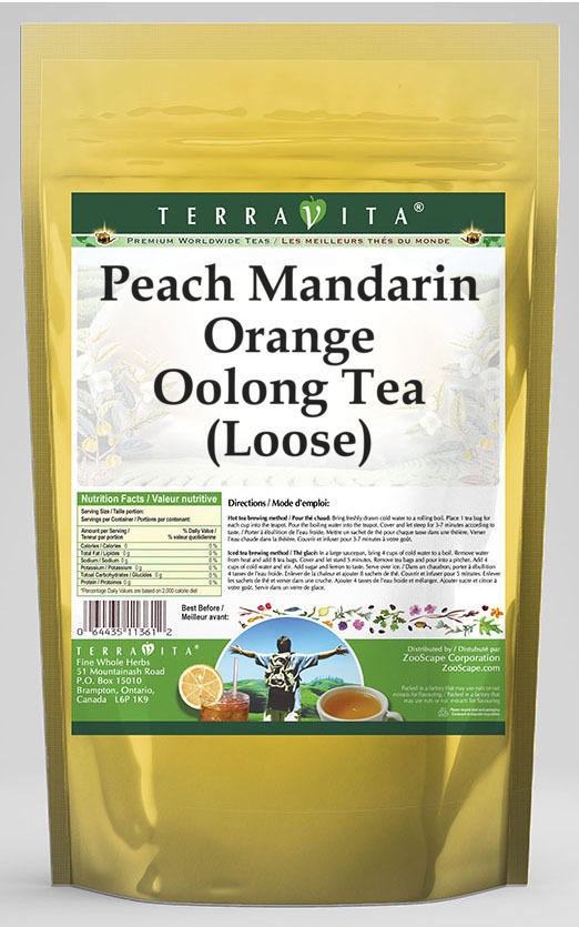 Peach Mandarin Orange Oolong Tea (Loose)