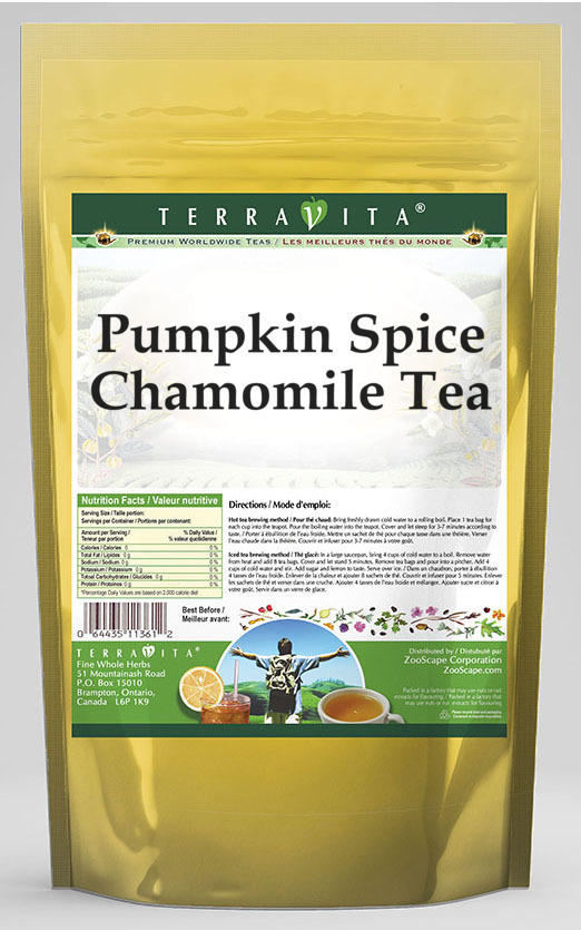Pumpkin Spice Chamomile Tea
