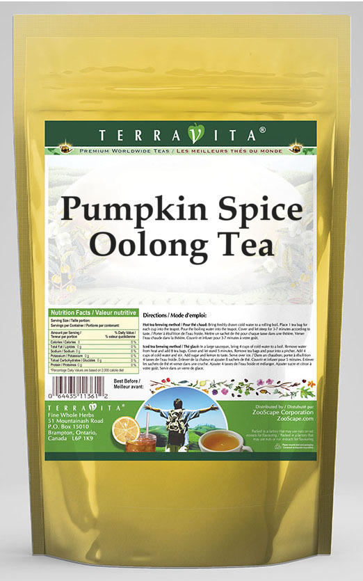 Pumpkin Spice Oolong Tea