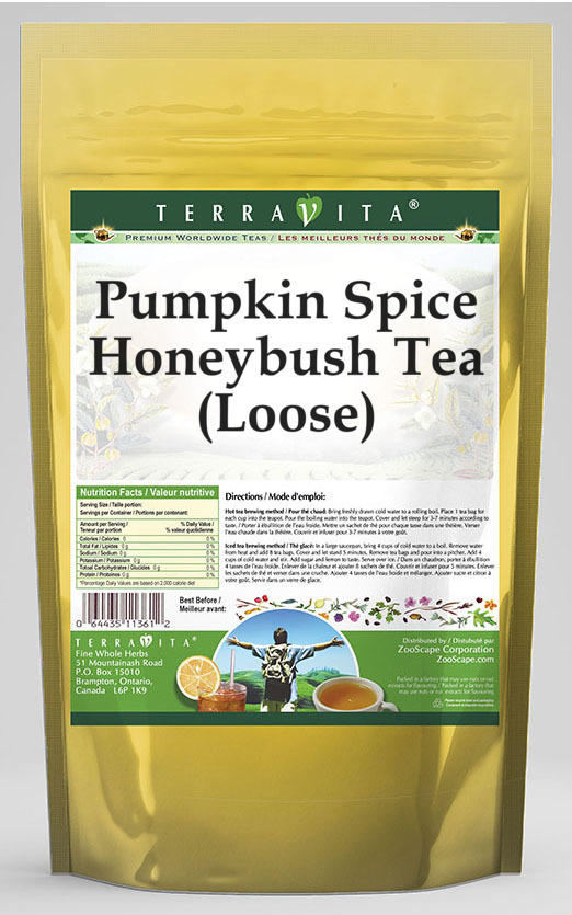 Pumpkin Spice Honeybush Tea (Loose)