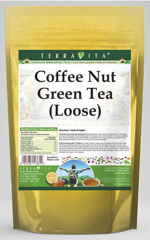 Coffee Nut Green Tea (Loose)