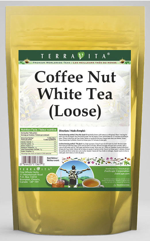 Coffee Nut White Tea (Loose)