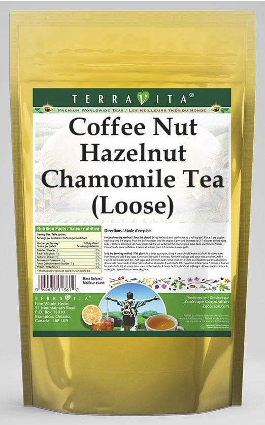 Coffee Nut Hazelnut Chamomile Tea (Loose)
