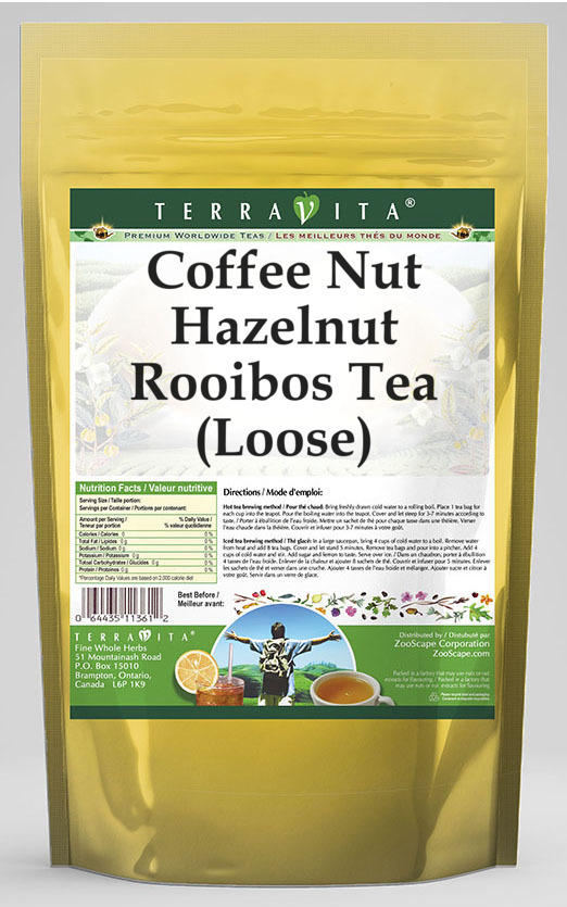 Coffee Nut Hazelnut Rooibos Tea (Loose)