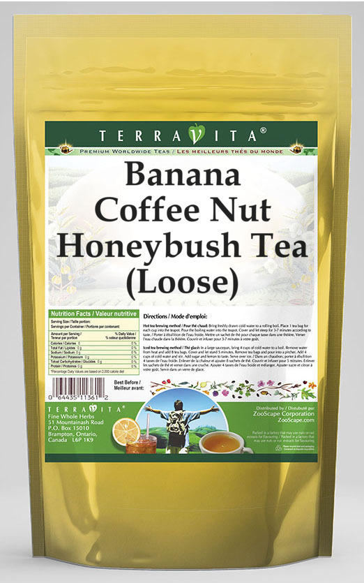 Banana Coffee Nut Honeybush Tea (Loose)