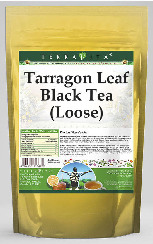 Tarragon Leaf Black Tea (Loose)