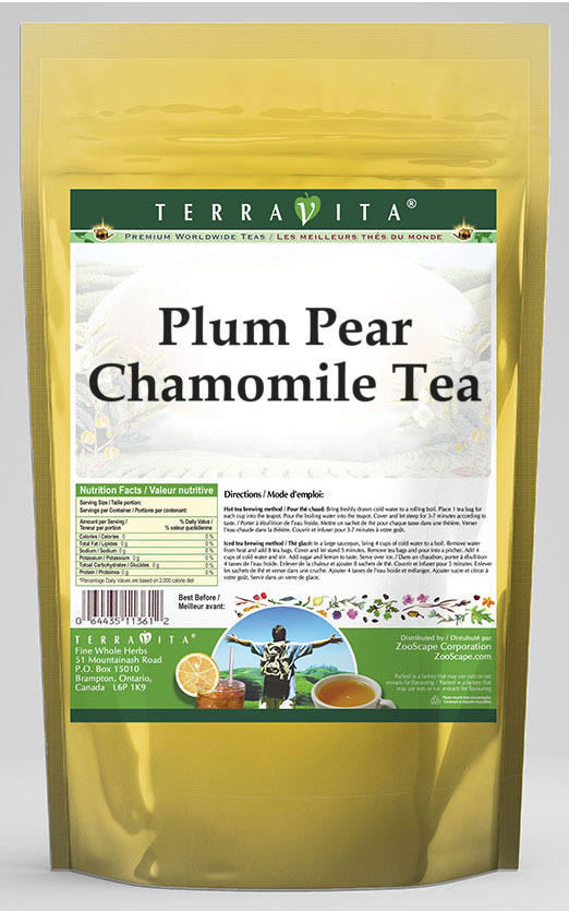 Plum Pear Chamomile Tea