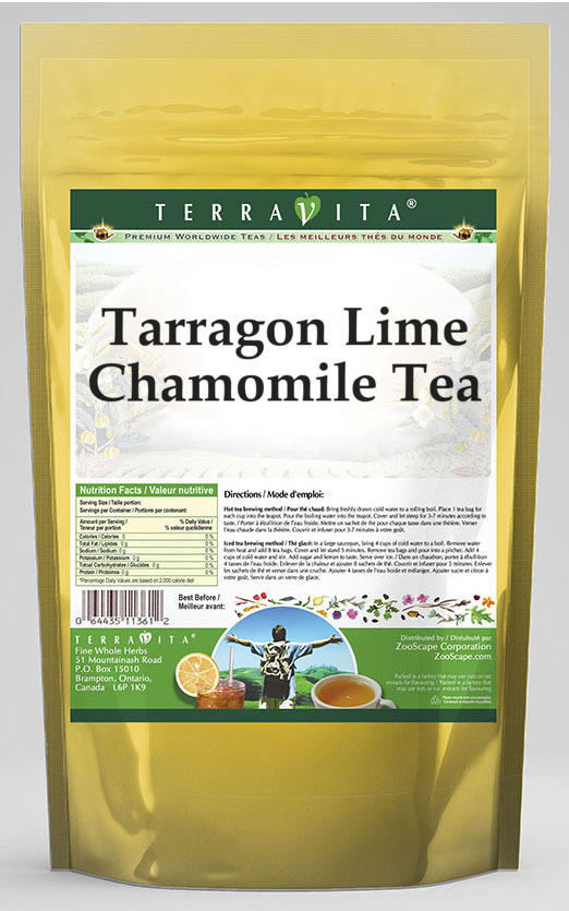 Tarragon Lime Chamomile Tea