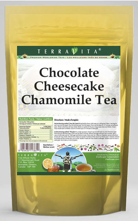 Chocolate Cheesecake Chamomile Tea