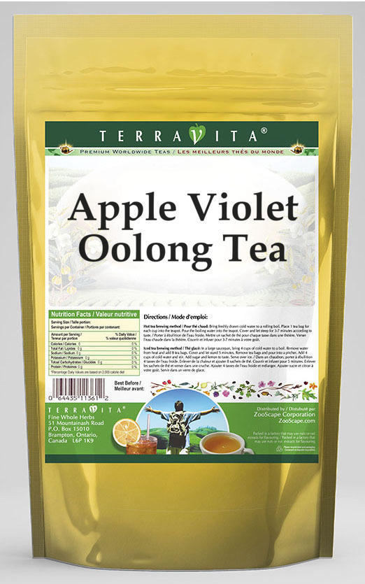 Apple Violet Oolong Tea
