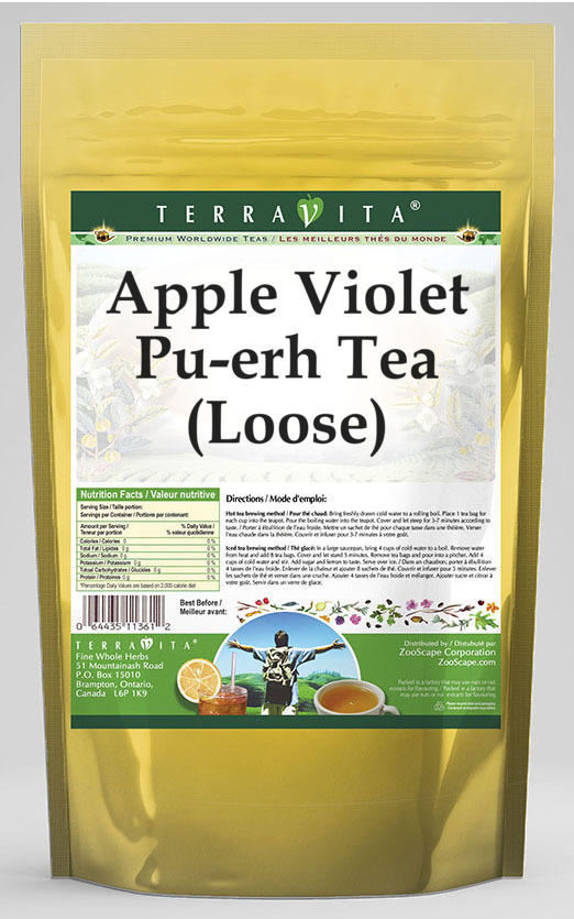 Apple Violet Pu-erh Tea (Loose)