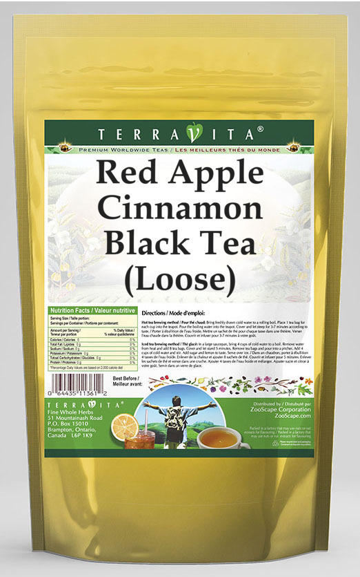 Red Apple Cinnamon Black Tea (Loose)