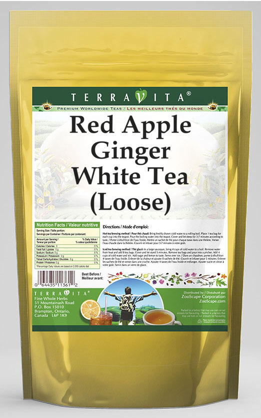 Red Apple Ginger White Tea (Loose)