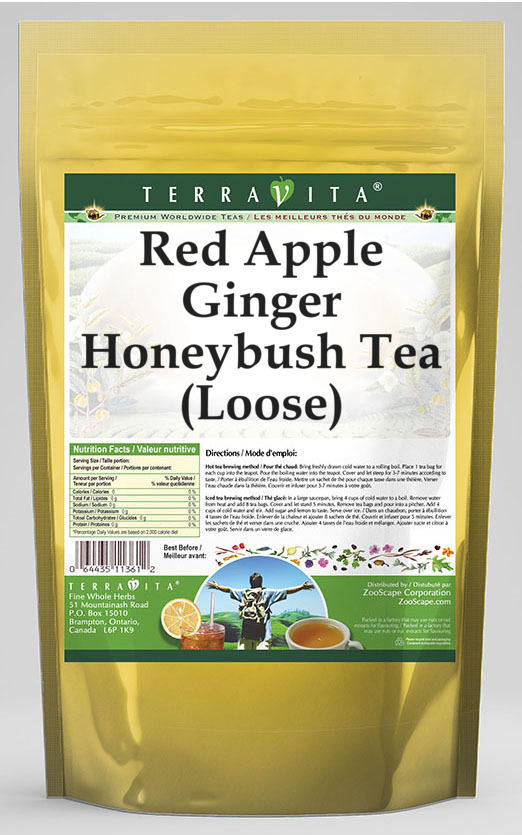 Red Apple Ginger Honeybush Tea (Loose)