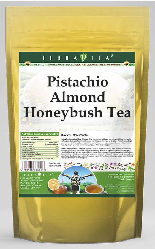 Pistachio Almond Honeybush Tea