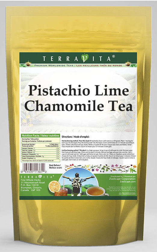 Pistachio Lime Chamomile Tea