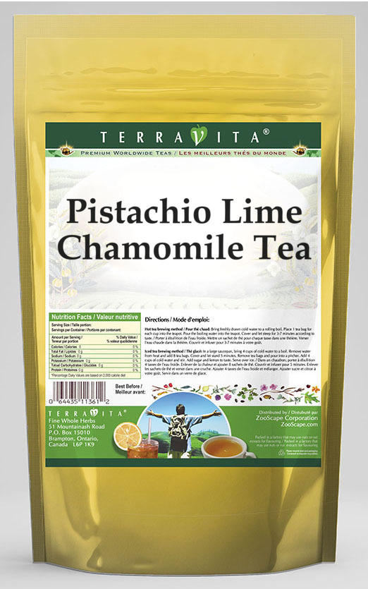 Pistachio Lime Chamomile Tea