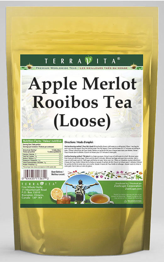 Apple Merlot Rooibos Tea (Loose)