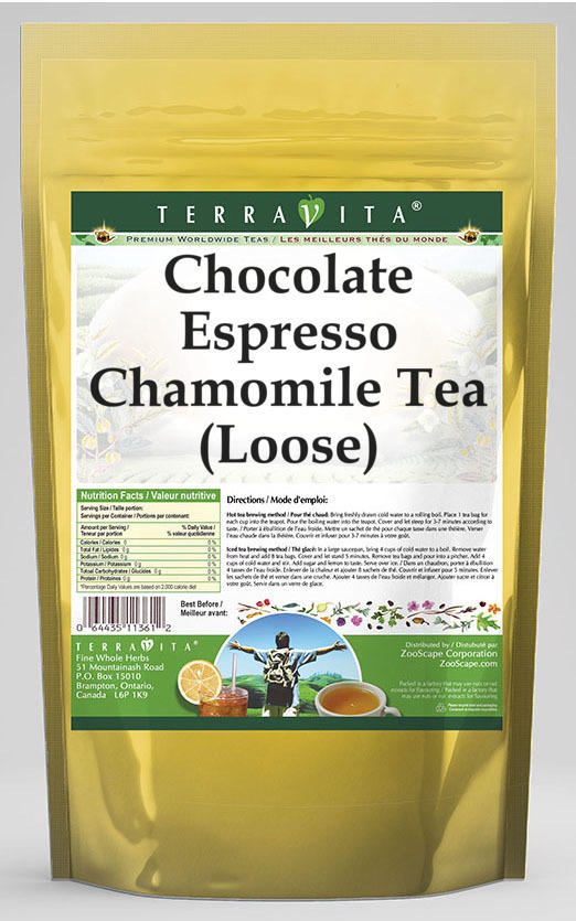 Chocolate Espresso Chamomile Tea (Loose)