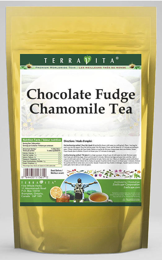 Chocolate Fudge Chamomile Tea