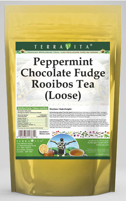 Peppermint Chocolate Fudge Rooibos Tea (Loose)