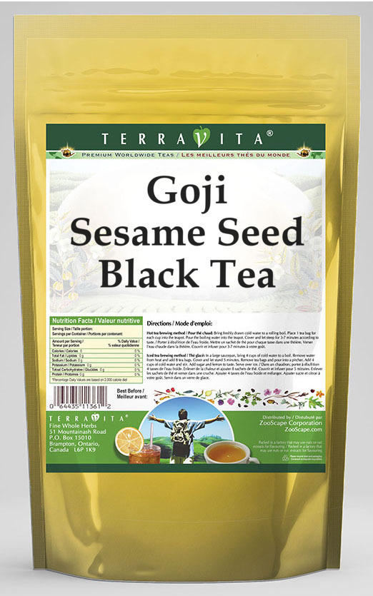 Goji Sesame Seed Black Tea