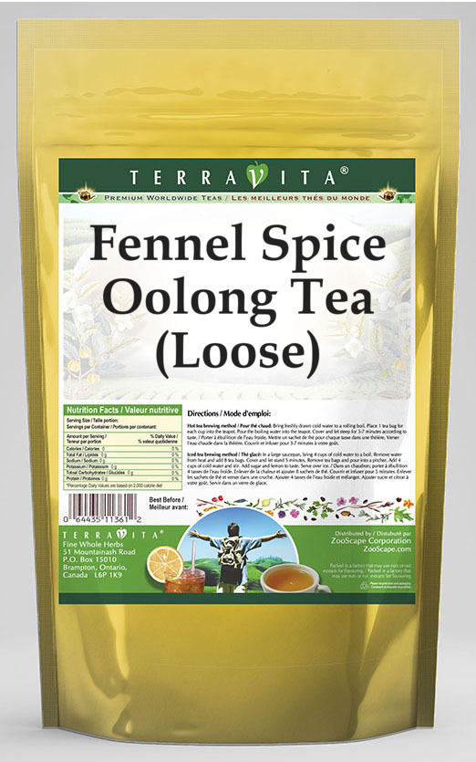 Fennel Spice Oolong Tea (Loose)