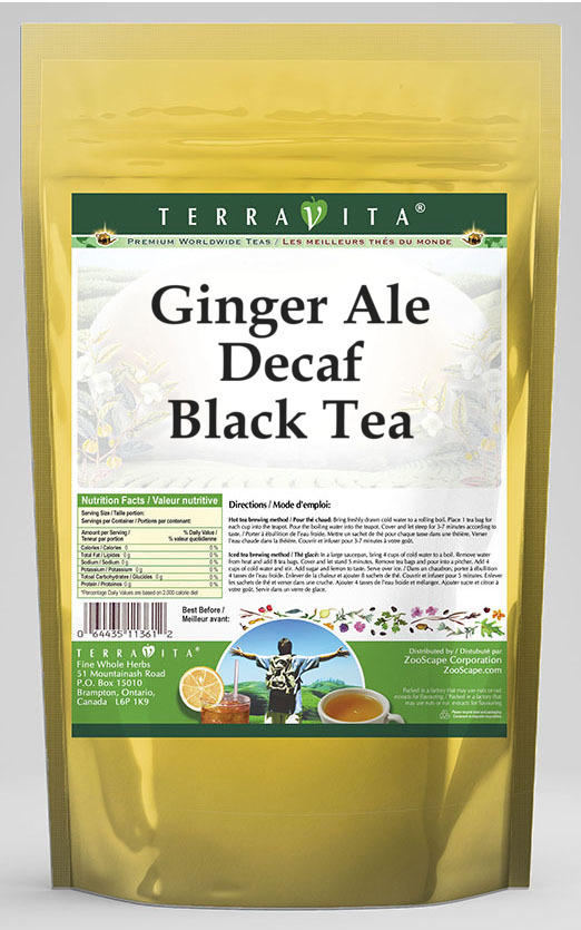 Ginger Ale Decaf Black Tea