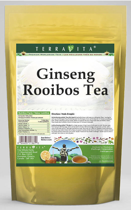 Ginseng Rooibos Tea