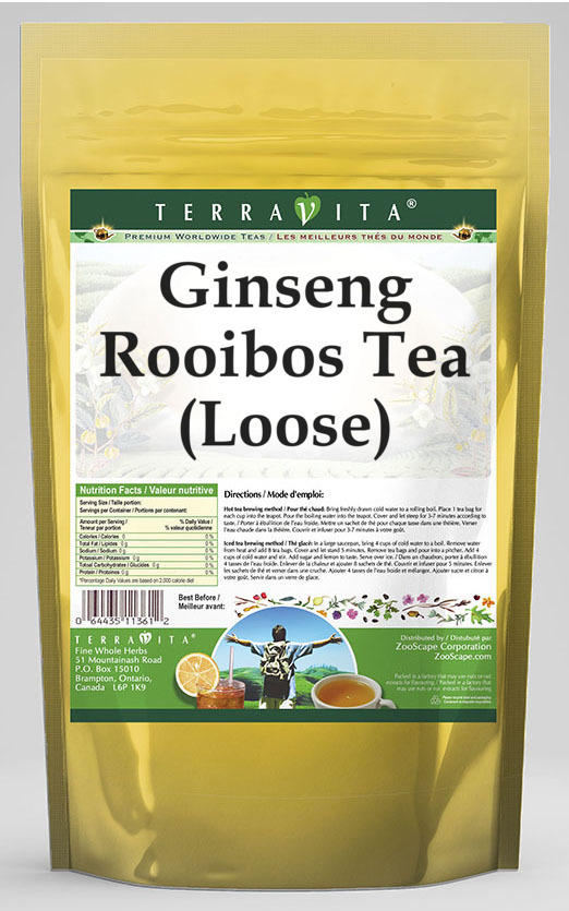 Ginseng Rooibos Tea (Loose)
