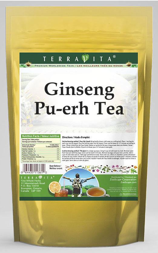 Ginseng Pu-erh Tea