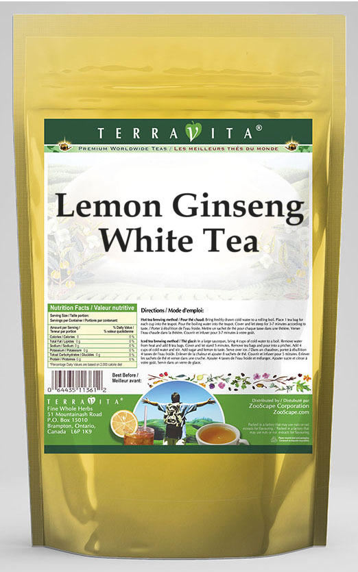 Lemon Ginseng White Tea