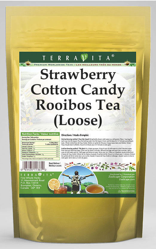 Strawberry Cotton Candy Rooibos Tea (Loose)
