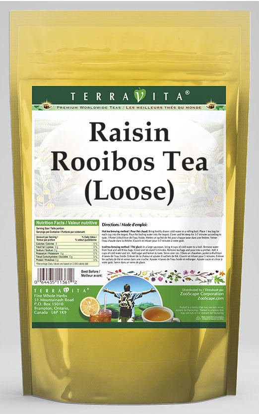 Raisin Rooibos Tea (Loose)