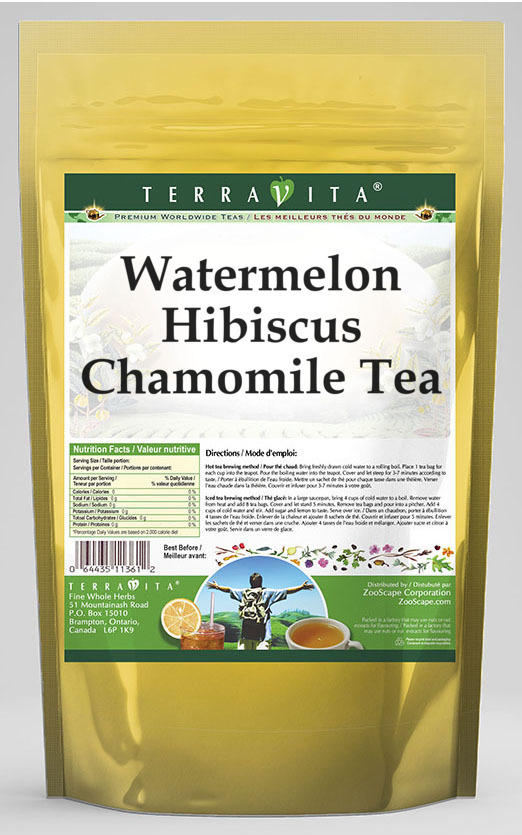 Watermelon Hibiscus Chamomile Tea