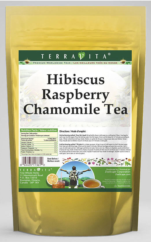 Hibiscus Raspberry Chamomile Tea