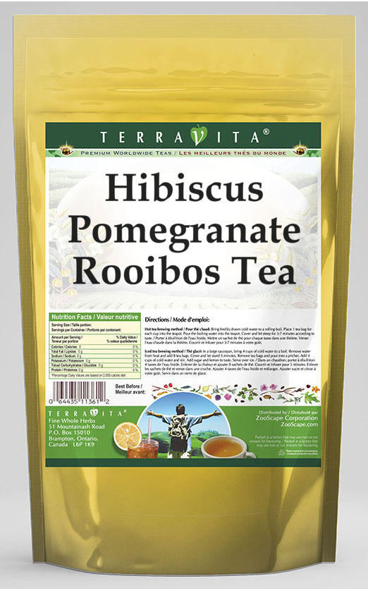 Hibiscus Pomegranate Rooibos Tea