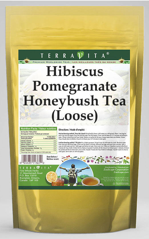 Hibiscus Pomegranate Honeybush Tea (Loose)