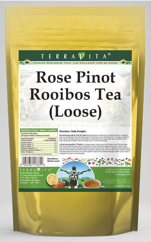 Rose Pinot Rooibos Tea (Loose)