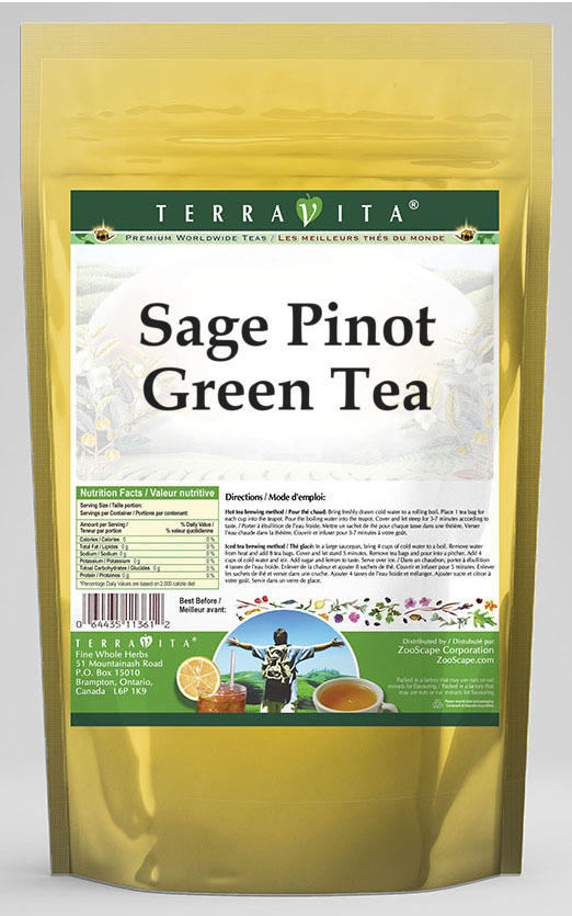 Sage Pinot Green Tea