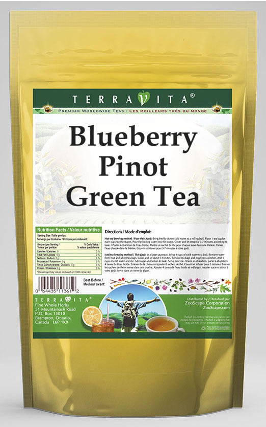 Blueberry Pinot Green Tea