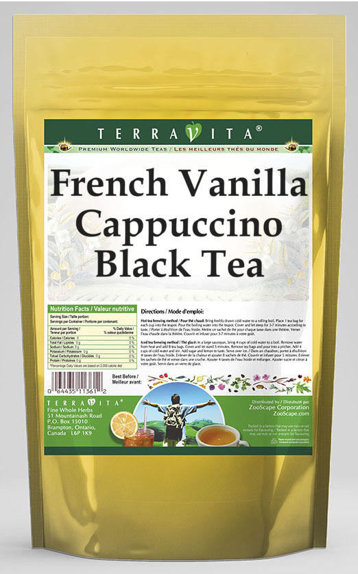 French Vanilla Cappuccino Black Tea