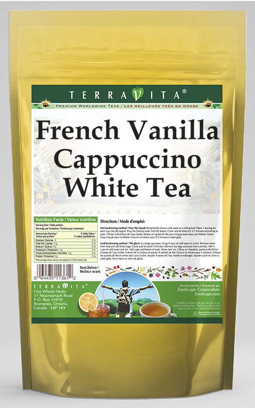 French Vanilla Cappuccino White Tea